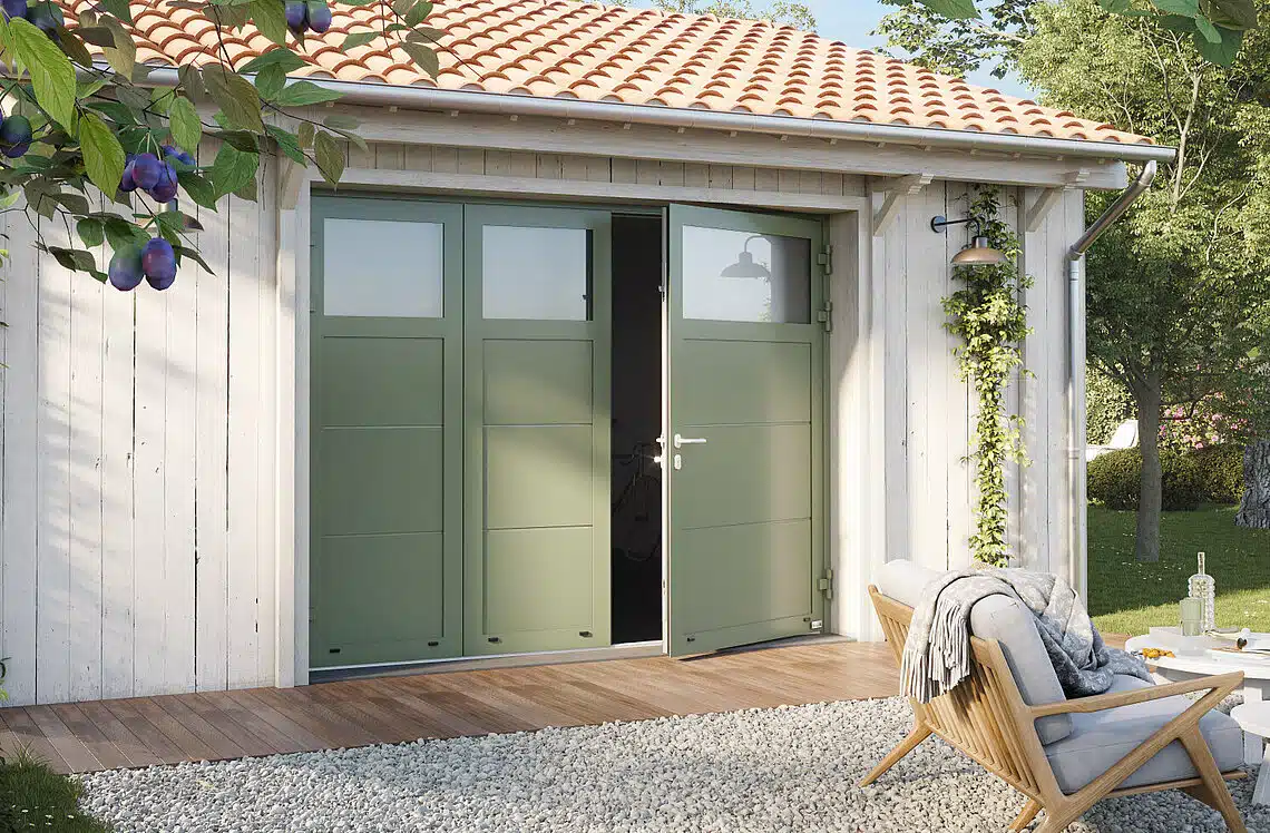 Novoferm lance sa nouvelle gamme de portes de garage sur-mesure Oberkail 