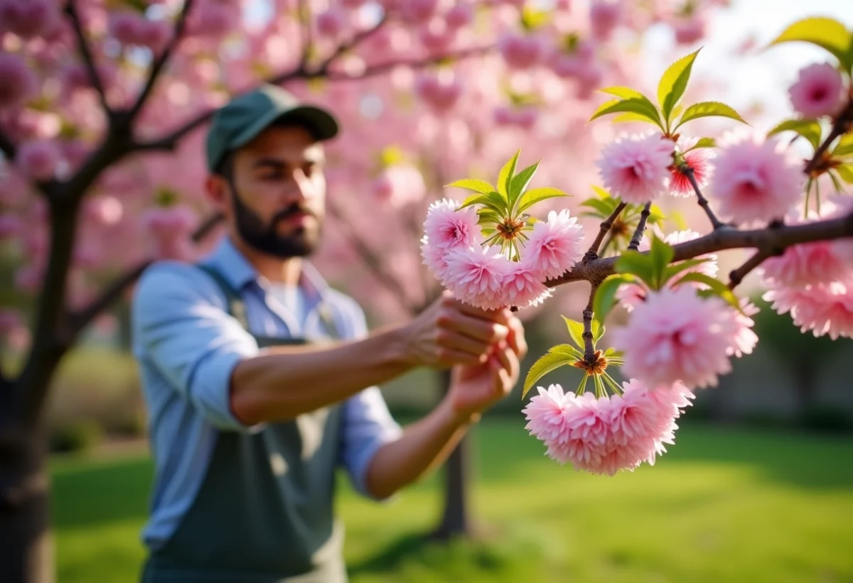 L’entretien de l’arbre en fleurs roses : guide pratique pour des floraisons abondantes